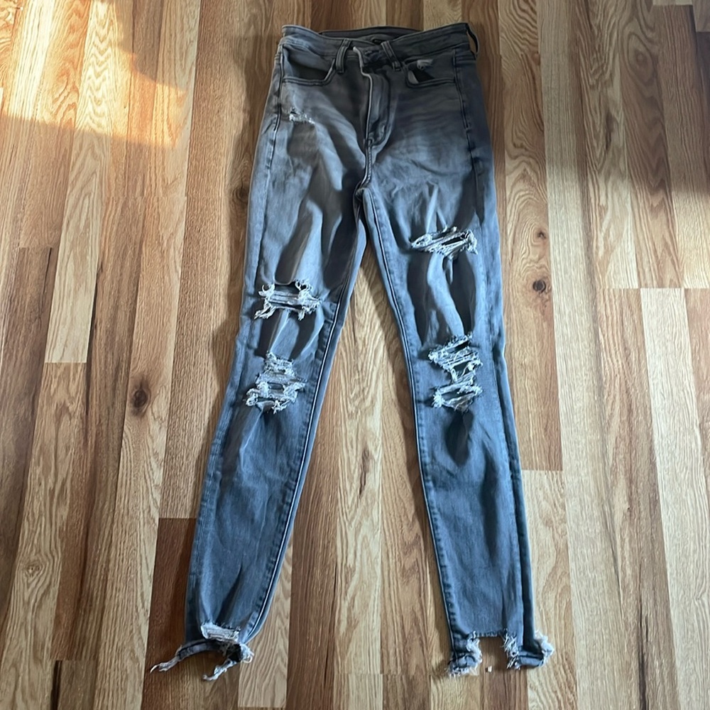 Grey American Eagle Jeans